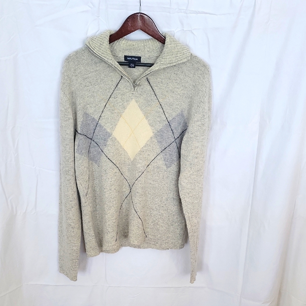 Beige Nautica Sweater